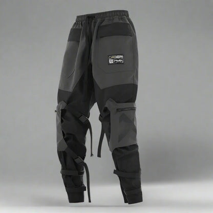 Pantalons Cargo Tech Urbains -  tenues polyvalentes - Pantalons Cargo Techwear Unisexes pour un Style Élégant