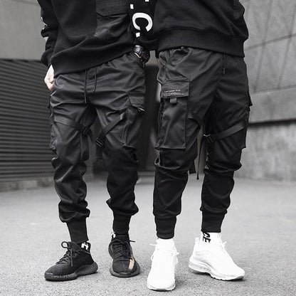 Pantalons Cargo Techwear Urbains -  streetwear - Pantalons Cargo Techwear Unisexes pour un Style Urbain