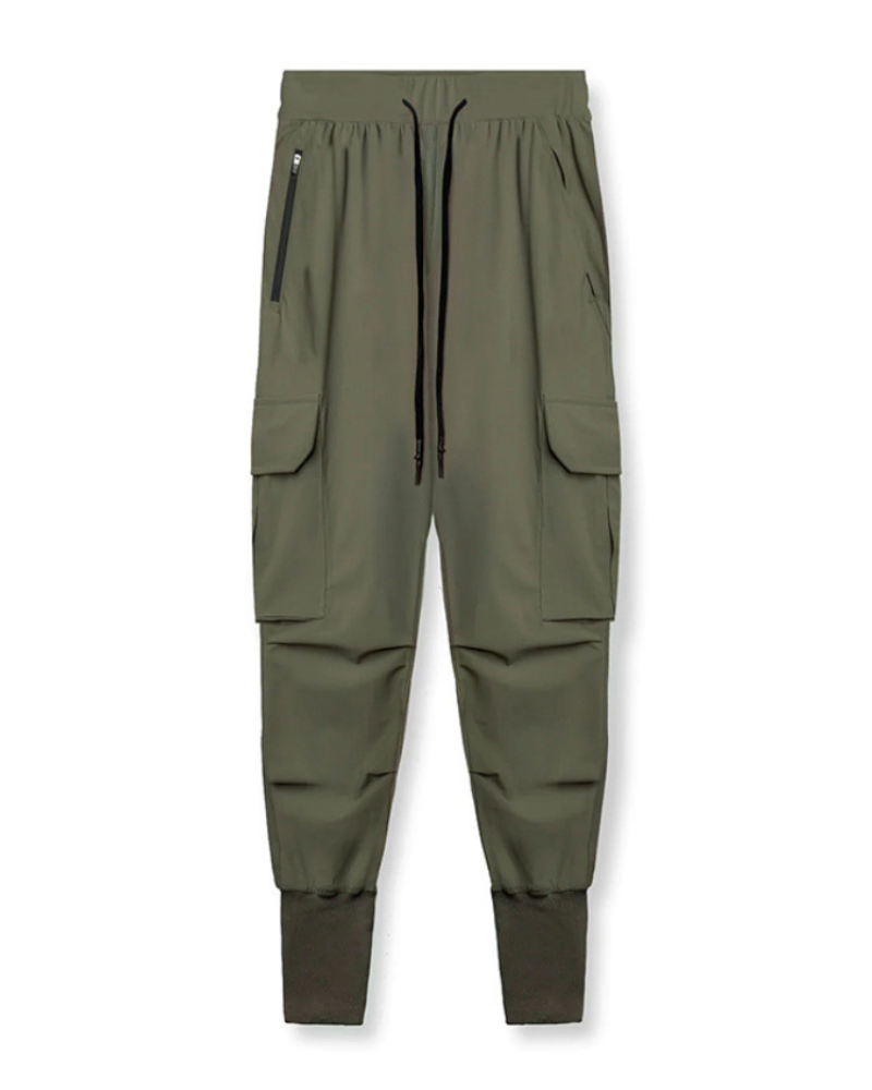 Pantalons Cargo Utilitaires Essentiels -  mode masculine - Pantalons Cargo Sportifs Multi-Poches pour Hommes