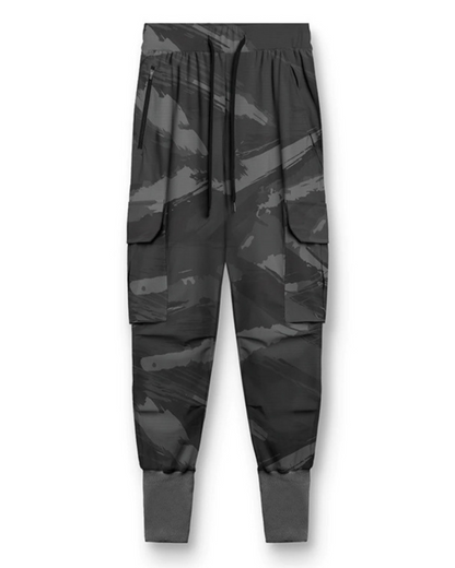 Pantalons Cargo Utilitaires Essentiels -  pantalons pour le jogging - Pantalons Cargo Sportifs Multi-Poches pour Hommes