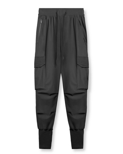 Pantalons Cargo Utilitaires Essentiels - pantalons sportifs - Pantalons Cargo Sportifs Multi-Poches pour Hommes