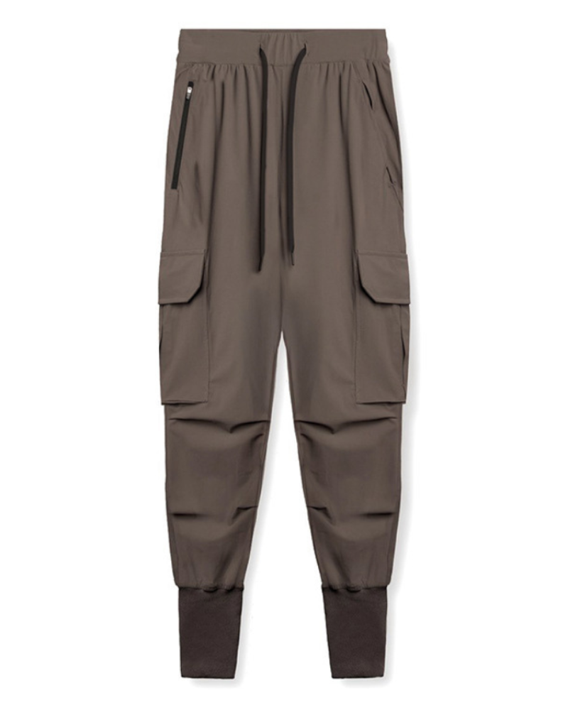 Pantalons Cargo Utilitaires Essentiels -  pantalons utilitaires - Pantalons Cargo Sportifs Multi-Poches pour Hommes