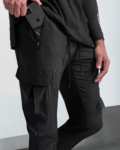Pantalons Cargo Utilitaires Essentiels -  pantalons utilitaires - Pantalons Cargo Sportifs Multi-Poches pour Hommes