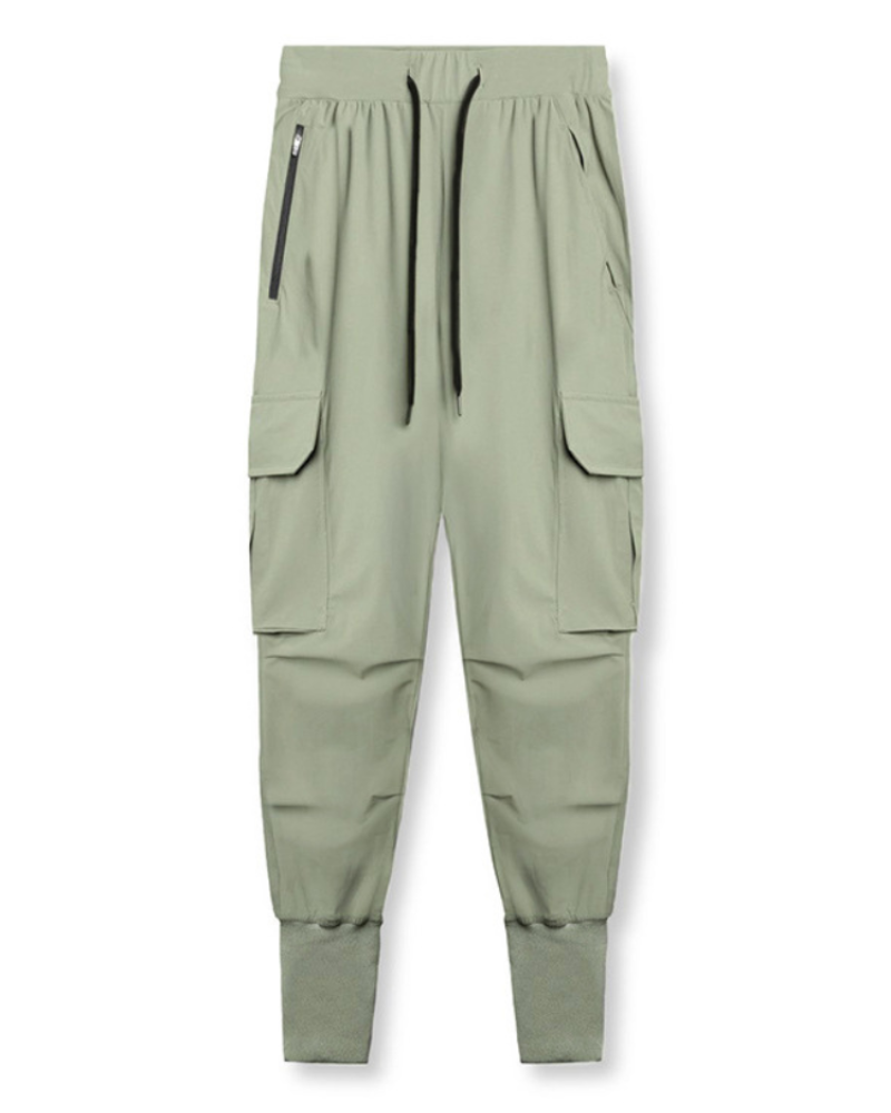 Pantalons Cargo Utilitaires Essentiels -  vêtements décontractés - Pantalons Cargo Sportifs Multi-Poches pour Hommes