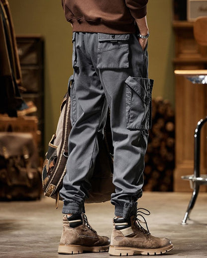 Pantalons Cargo Utilitaires Polyvalents -  pantalons avec poches - Pantalons Cargo Utilitaires pour Aventures Quotidiennes