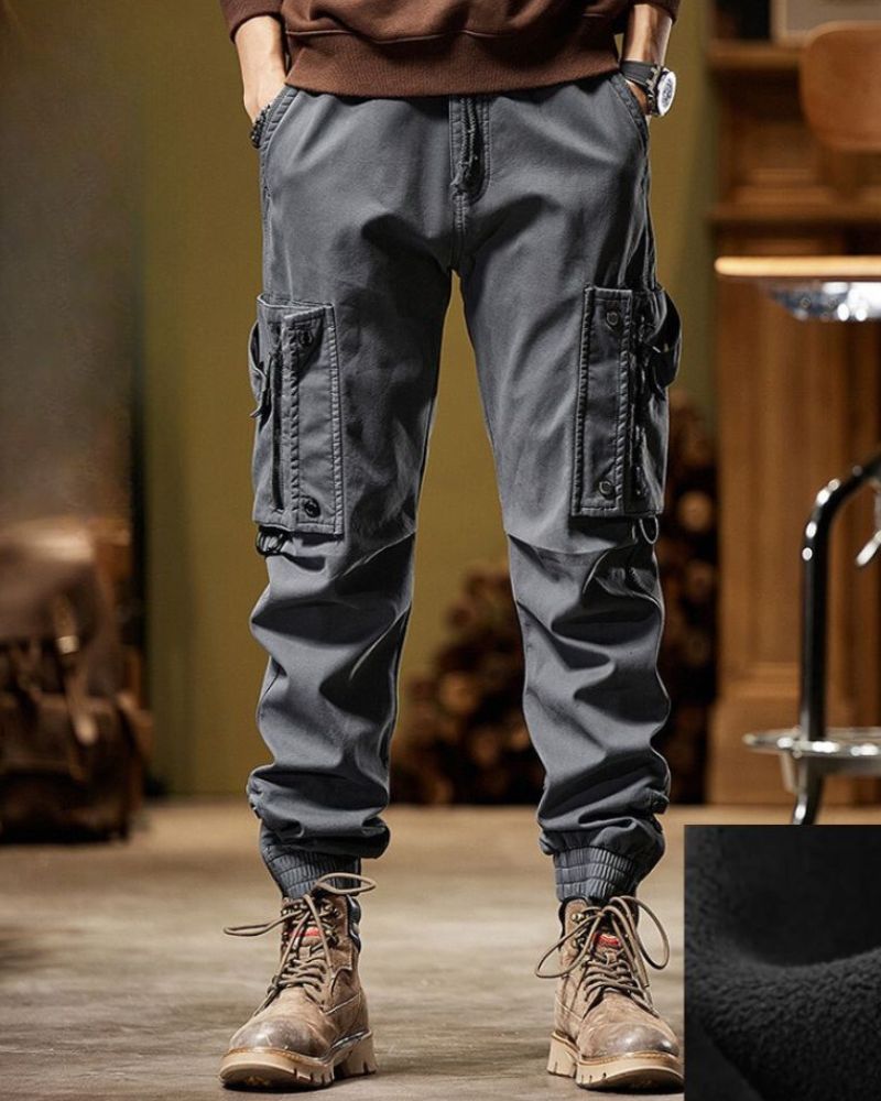 Pantalons Cargo Utilitaires Polyvalents -  pantalons avec poches - Pantalons Cargo Utilitaires pour Aventures Quotidiennes