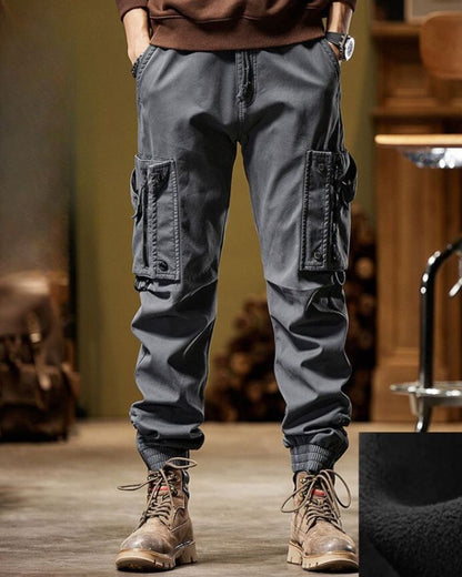 Pantalons Cargo Utilitaires Polyvalents -  pantalons avec poches - Pantalons Cargo Utilitaires pour Aventures Quotidiennes
