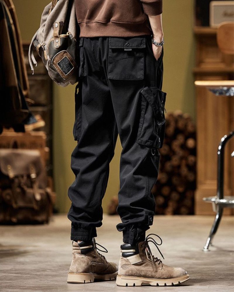 Pantalons Cargo Utilitaires Polyvalents - pantalons techwear - Pantalons Cargo Utilitaires pour Aventures Quotidiennes
