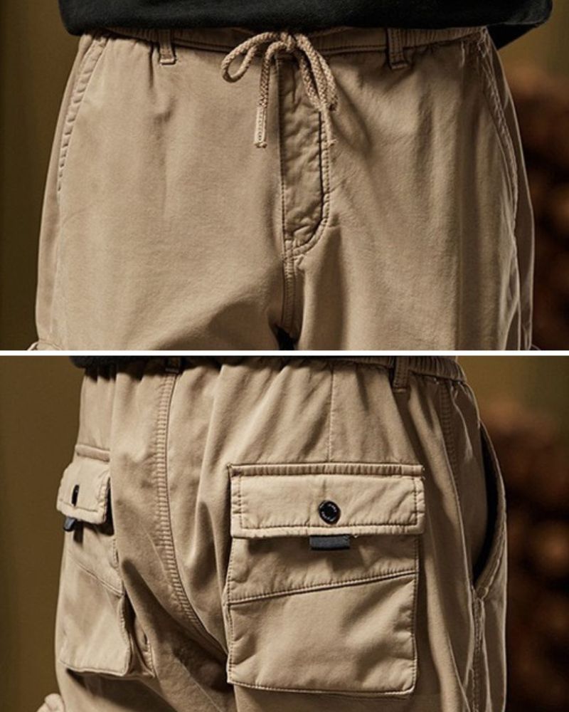 Pantalons Cargo Utilitaires Polyvalents -  pantalons utilitaires - Pantalons Cargo Utilitaires pour Aventures Quotidiennes