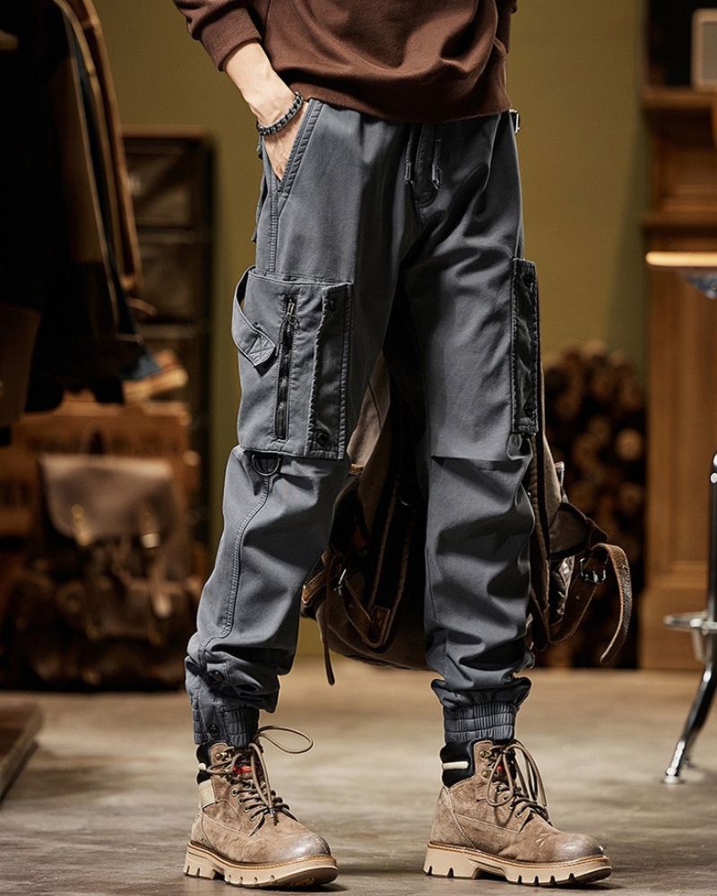 Pantalons Cargo Utilitaires Polyvalents -  vêtements fonctionnels - Pantalons Cargo Utilitaires pour Aventures Quotidiennes