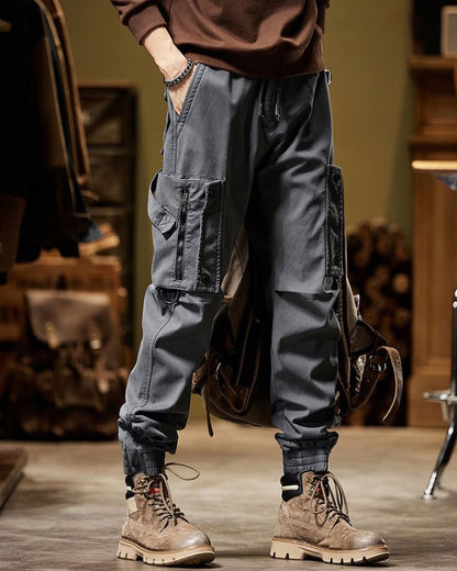 Pantalons Cargo Utilitaires Polyvalents -  vêtements fonctionnels - Pantalons Cargo Utilitaires pour Aventures Quotidiennes