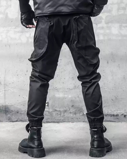 Pantalons Cargo Zip Dynamiques -  pockets - Pantalons Cargo Zippés Pratiques pour Aventures Urbaines