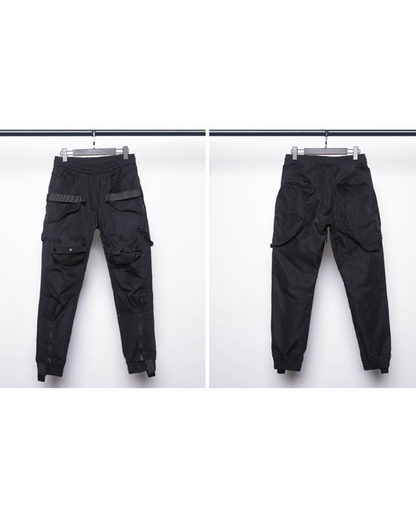 Pantalons Cargo Zip Dynamiques -  urban style - Pantalons Cargo Zippés Pratiques pour Aventures Urbaines