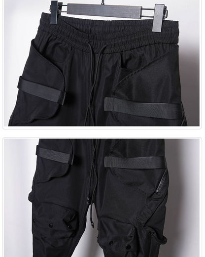 Pantalons Cargo Zip Dynamiques -  vêtements urbains - Pantalons Cargo Zippés Pratiques pour Aventures Urbaines