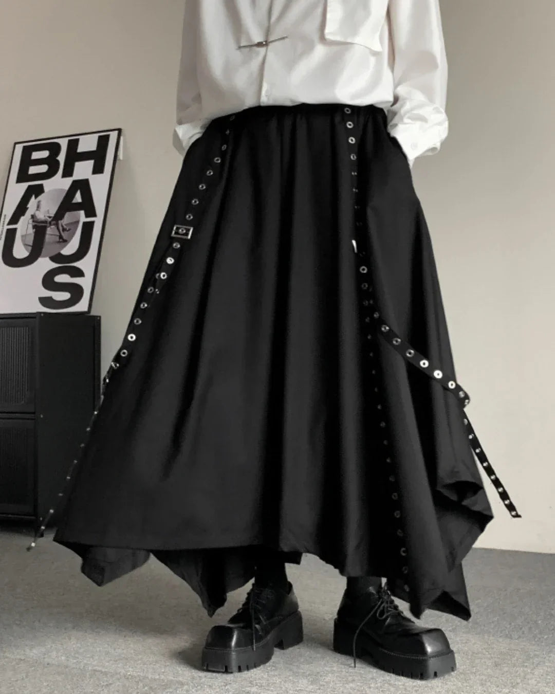 Pantalons Chic Inspirés du Hakama -  pantalons ajustables - Pantalons Chic Inspirés du Hakama pour un Look Unique