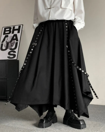 Pantalons Chic Inspirés du Hakama -  pantalons ajustables - Pantalons Chic Inspirés du Hakama pour un Look Unique