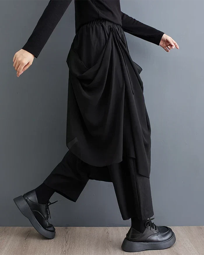 Pantalons Chic pour Femmes Japonaises -  mode japonaise - Pantalons Chic pour Femmes au Style Japonais