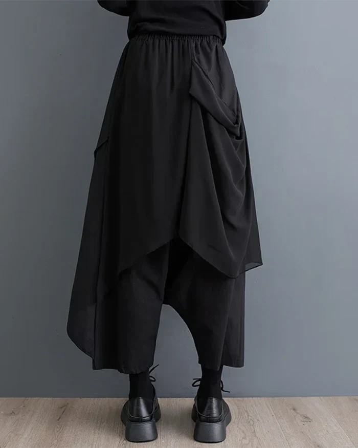 Pantalons Chic pour Femmes Japonaises -  femmes - Pantalons Chic pour Femmes au Style Japonais