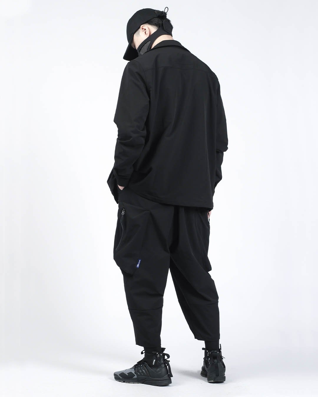 Pantalons décontractés surdimensionnés chics -  pantalons imperméables - Pantalons décontractés surdimensionnés résistants à l'eau