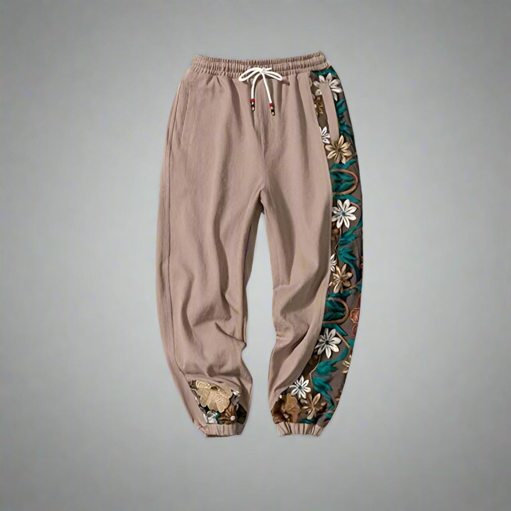 Pantalons de Jogging Chic Japonais -  style hakama - Pantalons de Jogging Style Hakama Confortables