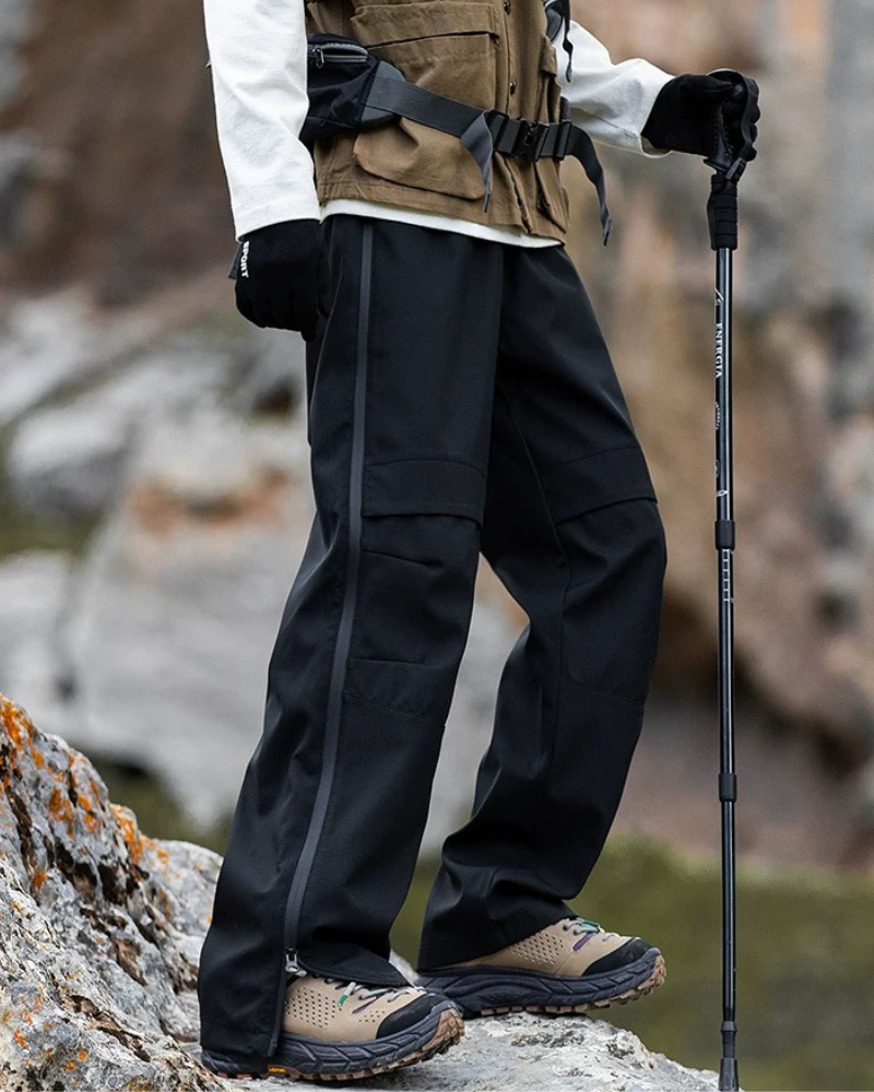 Pantalons de Randonnée Adaptables avec Fermeture Éclair -  polyester - Pantalons de randonnée adaptables avec fermeture éclair