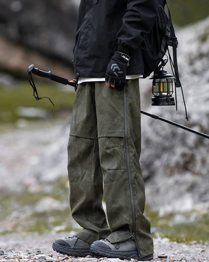 Pantalons de Randonnée Adaptables avec Fermeture Éclair -  vêtements camping - Pantalons de randonnée adaptables avec fermeture éclair
