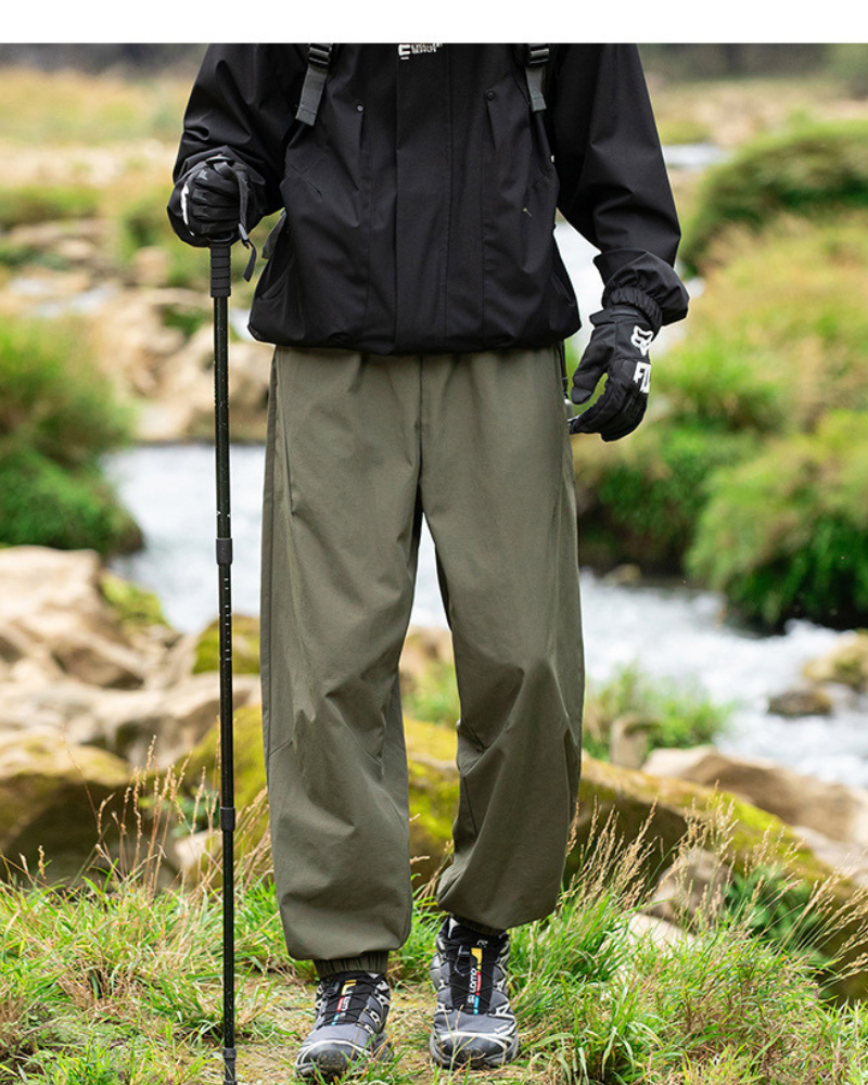 Pantalons de randonnée confort ultime -  vêtements de plein air imperméables - Pantalons de randonnée ultra-confort et résistants