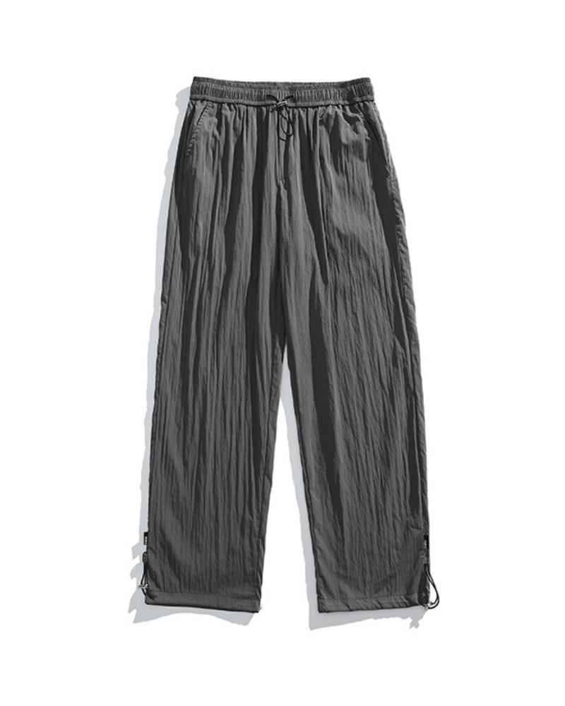 Pantalons de randonnée plissés Breezy -  coupe-vent - Pantalons de randonnée plissés en soie glacée pour l'été