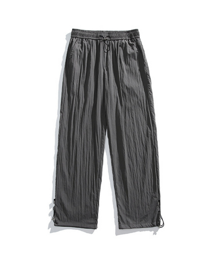 Pantalons de randonnée plissés Breezy -  coupe-vent - Pantalons de randonnée plissés en soie glacée pour l'été