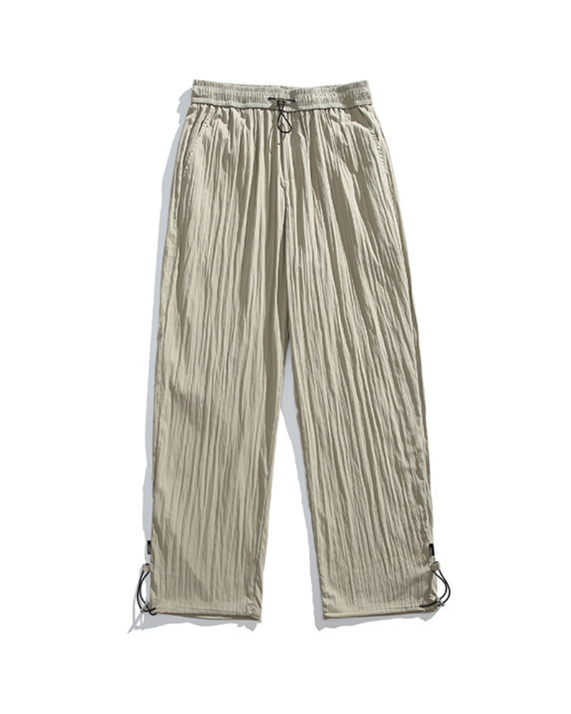 Pantalons de randonnée plissés Breezy - pantalons randonnée - Pantalons de randonnée plissés en soie glacée pour l'été