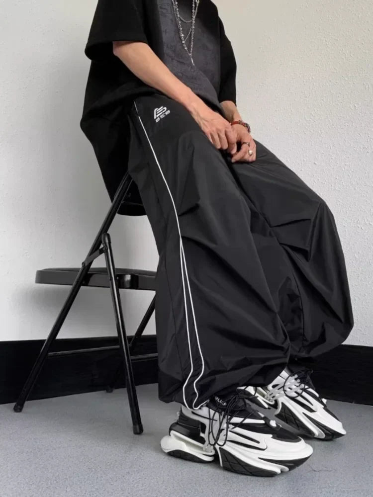 Pantalons de Sport des Années 90 -  vêtements décontractés - Pantalons de Sport Rétro des Années 90 Confortables