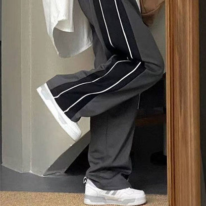 Pantalons de Sport Vintage -  streetwear - Pantalons de Sport Vintage au Style Streetwear Unisexe