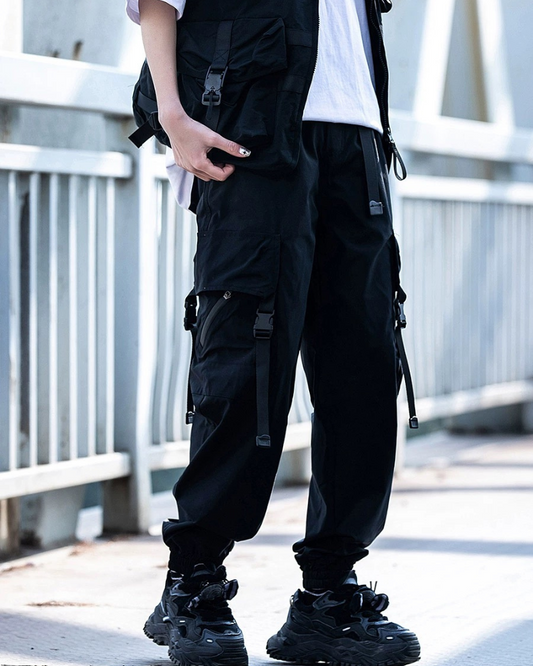 Pantalons d'Exploration Cargo Tout Terrain - pantalons techwear - Pantalons d'Exploration Cargo Pratiques et Confortables