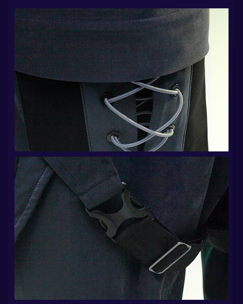 Pantalons Détachables Style Blade Runner - vêtements en coton - Pantalons Détachables au Style Futuriste