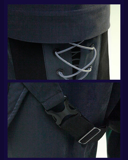 Pantalons Détachables Style Blade Runner - vêtements en coton - Pantalons Détachables au Style Futuriste