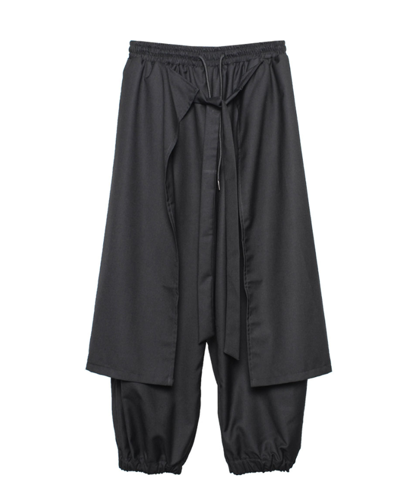 Pantalons Dynamiques à Double Couche -  polyester - Pantalons Dynamiques Inspirés du Style Japonais