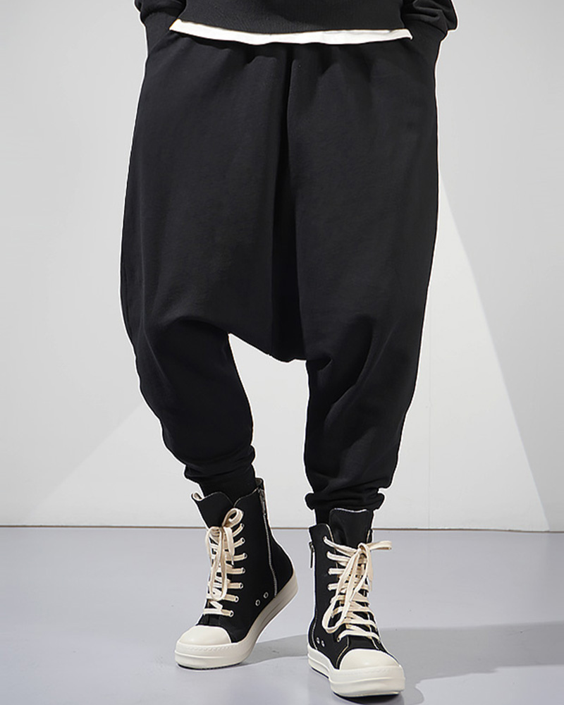 Pantalons à Entrejambe Basse Élégants - pantalons - Pantalons à Entrejambe Basse Élégants et Confortables