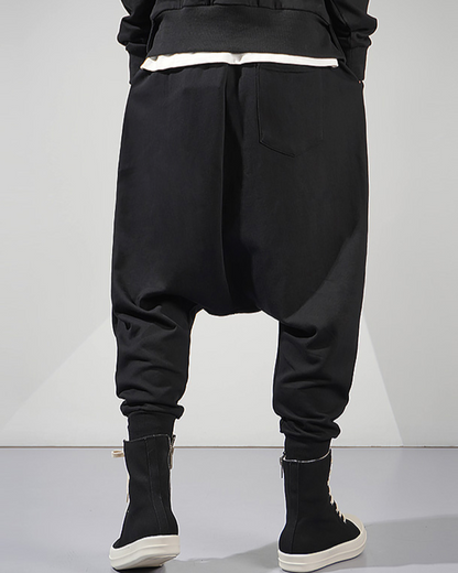 Pantalons à Entrejambe Basse Élégants -  style samouraï - Pantalons à Entrejambe Basse Élégants et Confortables