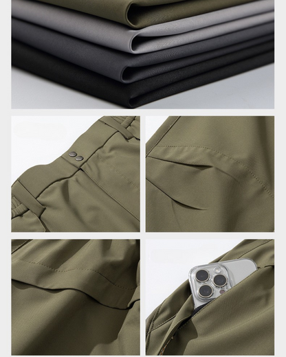 Pantalons Explorateurs Zippés Dynamiques -  pantalons respirants - Pantalons de Randonnée Zippés à Séchage Rapide