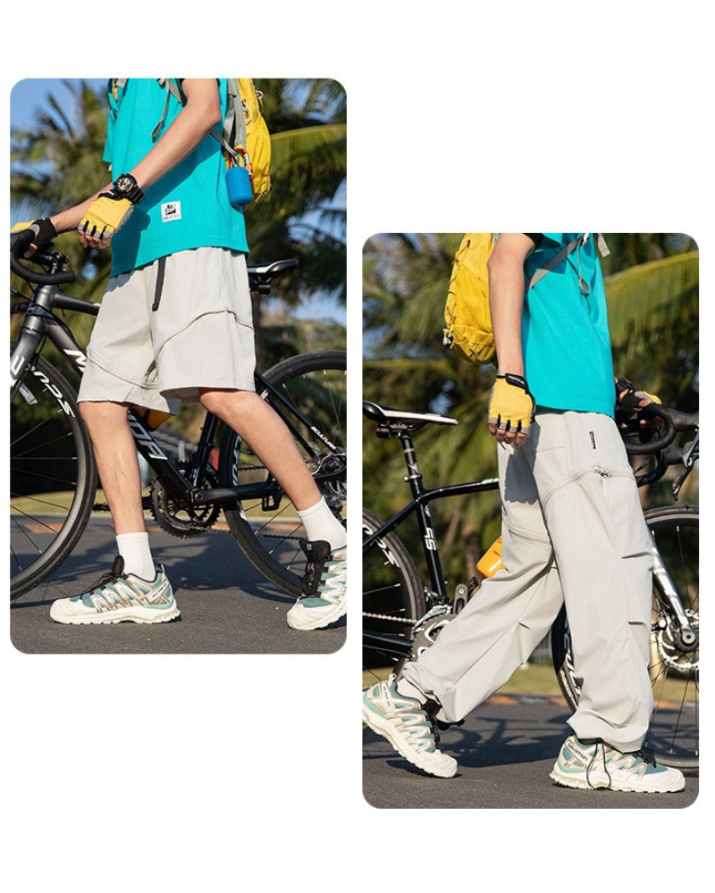 Pantalons Explorer Toutes Saisons -  pantalons légers - Pantalons Cargo Convertibles pour toutes vos aventures