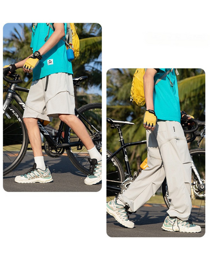 Pantalons Explorer Toutes Saisons -  pantalons légers - Pantalons Cargo Convertibles pour toutes vos aventures