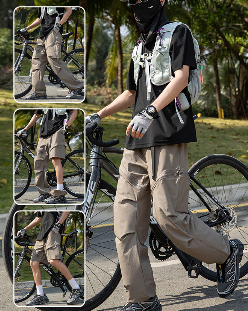 Pantalons Explorer Toutes Saisons -  plein air - Pantalons Cargo Convertibles pour toutes vos aventures
