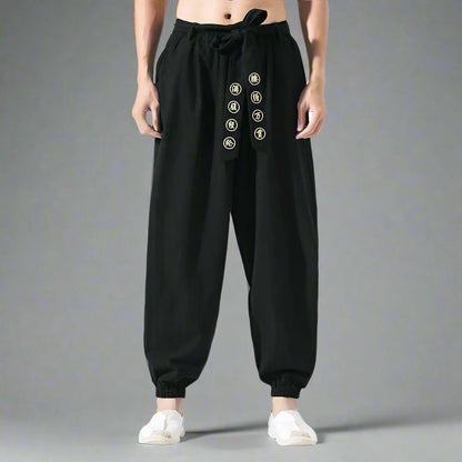 Pantalons Fluides Bohémiens Chic -  chic - Pantalons Fluides Chic au Style Bohémien
