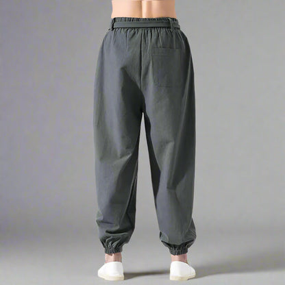 Pantalons Fluides Bohémiens Chic -  style hakama - Pantalons Fluides Chic au Style Bohémien