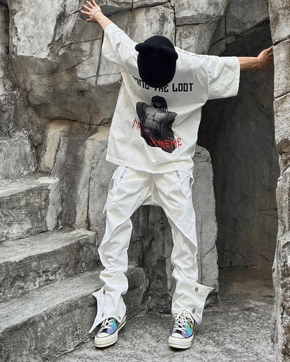 Pantalons Futuristes Inspirés par des Chauves-Souris - pantalons confortables - Pantalons Techwear Inspirés par des Chauves-Souris