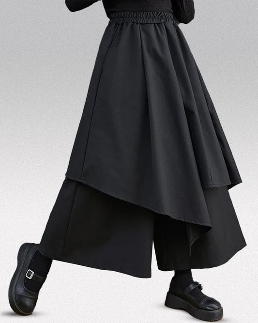 Pantalons Hakama Chic pour Femmes - pantalons hakama - Pantalons Hakama Chic pour Femmes au Style Élégant