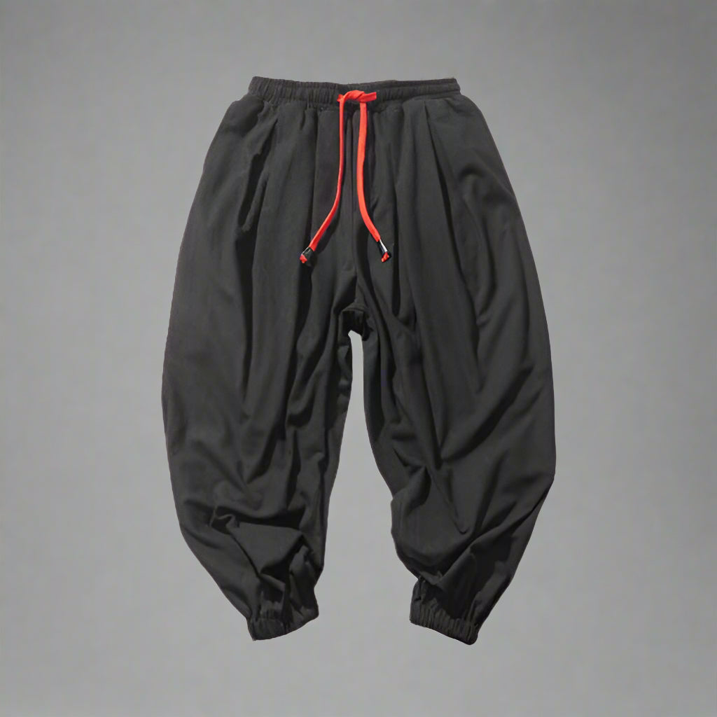 Pantalons Hakama en Coton Intemporels -  style décontracté - Pantalons Hakama en Coton Confortables et Stylés