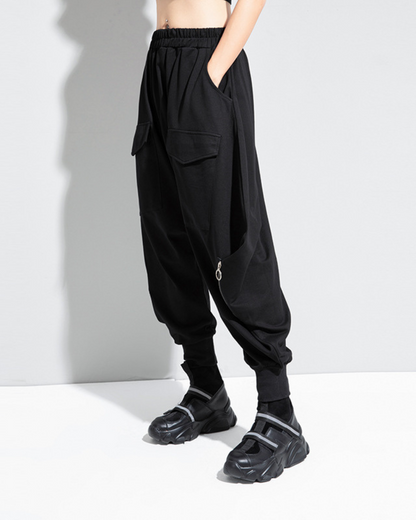Pantalons Hakama à Jambe Large Stylés -  mode japonaise - Pantalons Hakama à Jambe Large Élégants et Confortables