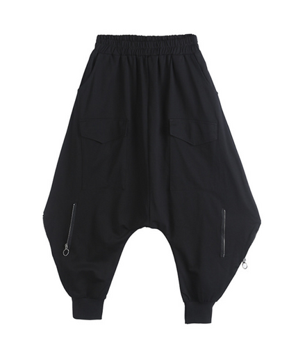 Pantalons Hakama à Jambe Large Stylés -  techwear - Pantalons Hakama à Jambe Large Élégants et Confortables