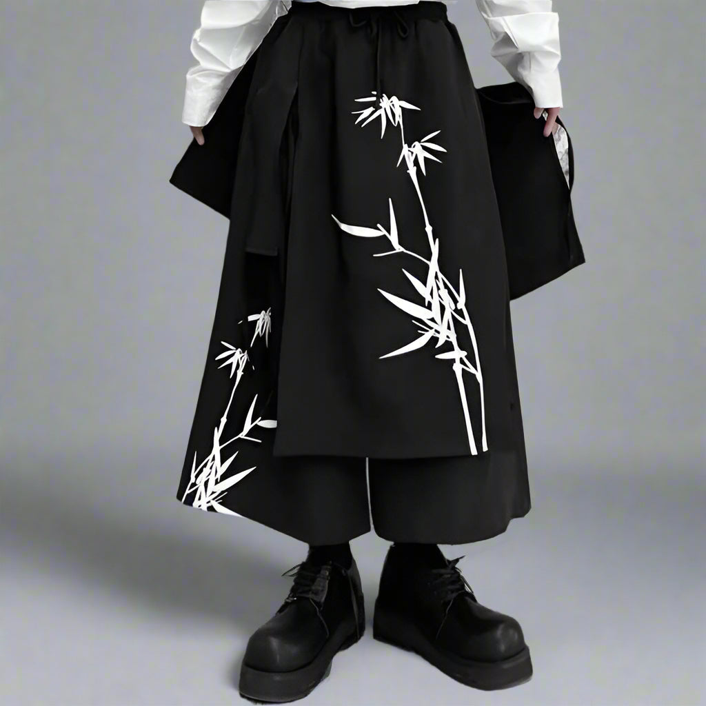 Pantalons Hakama Japonais Étonnants - pantalons décontractés - Pantalons Hakama Japonais au confort moderne et polyvalent